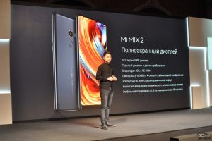 В России вышел безрамочный смартфон Xiaomi  Mi MIX 2″