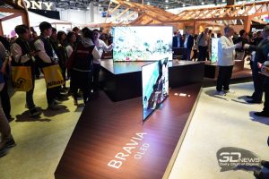 CES 2018: телевизоры, камеры и смартфоны в экспозиции Sony»